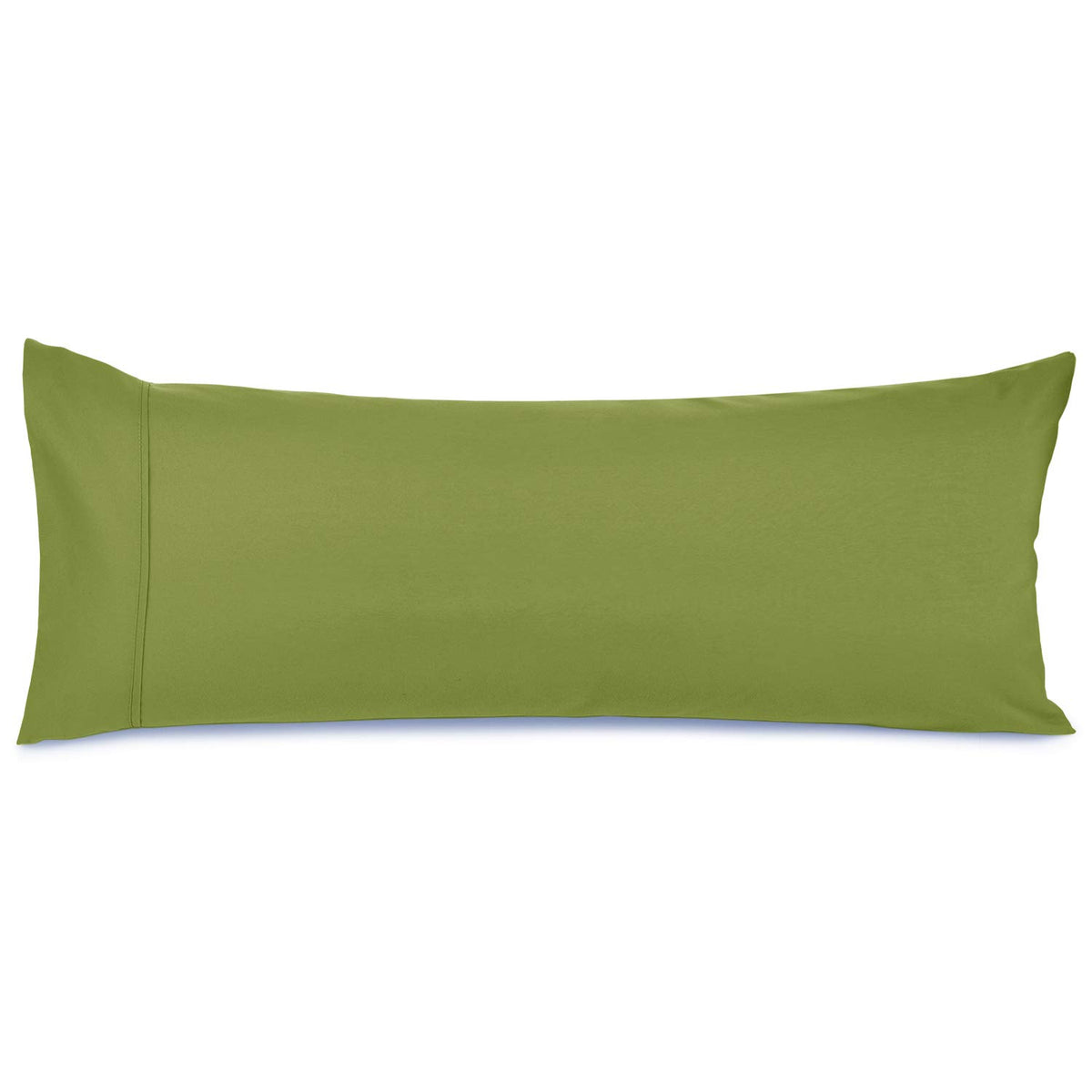 Nestl Body Pillow Cover - Soft Body Pillow Pillowcase - Lightweight Calla Green Pillowcase - Microfiber Body Pillow Case Cover -