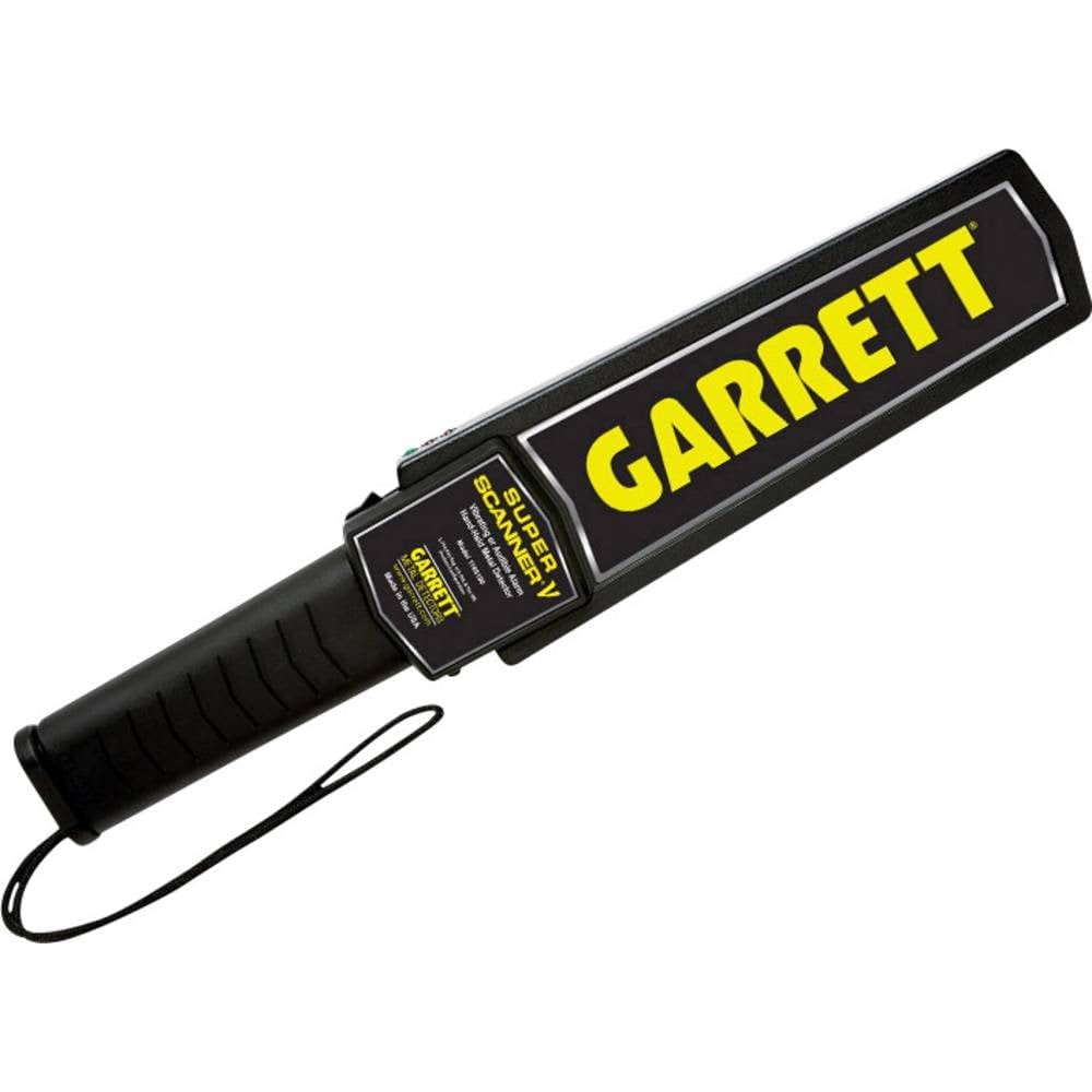 Garrett Super Scanner V Metal Detector For Adults Professional, Made In The Usa, Security Wand, Scans All Metals