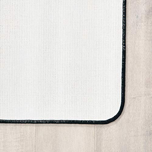 Carpets For Kids 2201 Abc Caterpillar Literacy Classroom Nursery Room Rug 4Ft 5In X 5Ft 10In Rectangle Blue