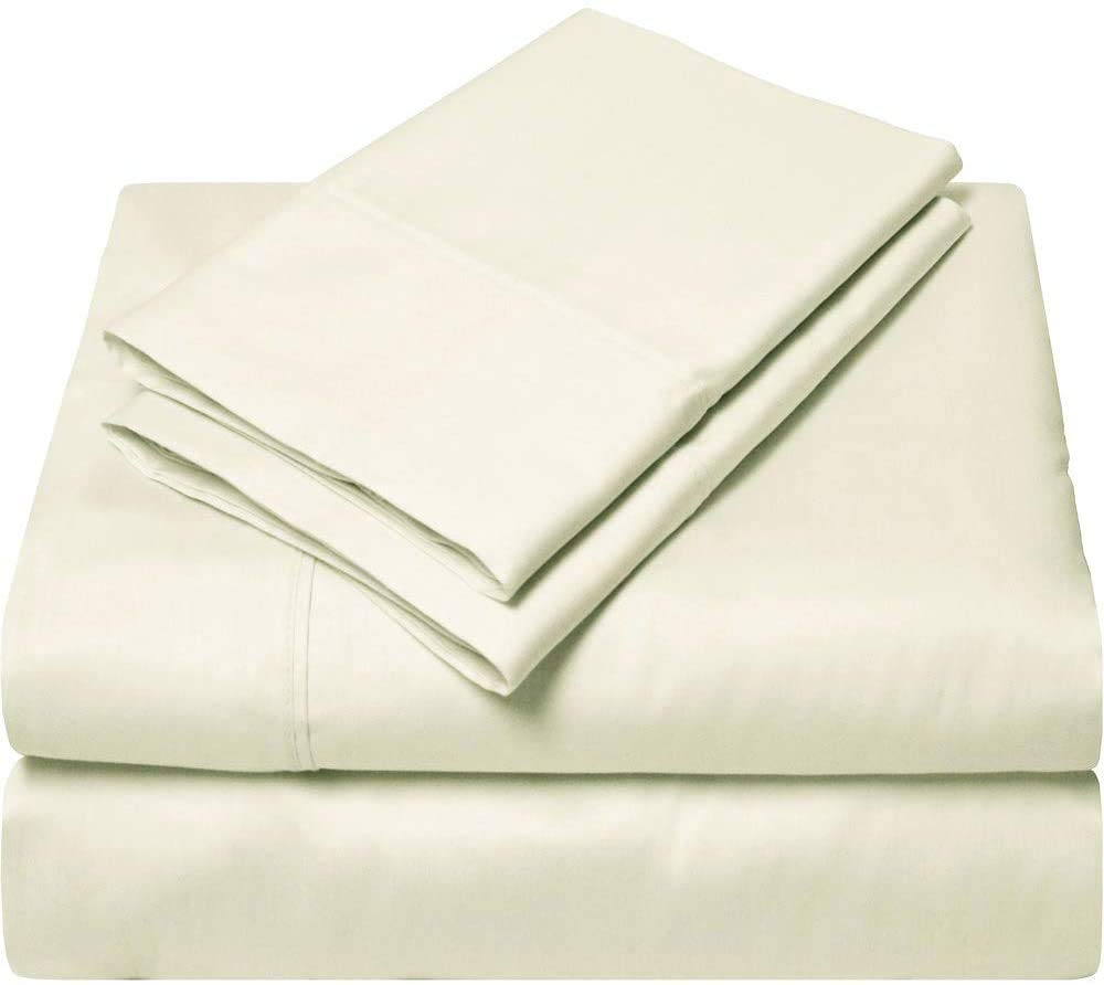Femini Fashion My Egyptian Giza Cotton Sheets King Size, 16 Inches Extra Deep Pocket, 100% Giza Long-Staple Giza Cotton Bedsheet