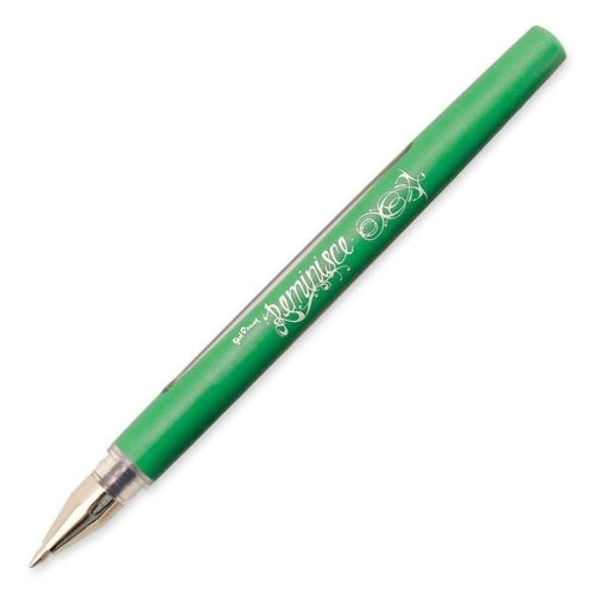 Uchida Of America Gel Pen, Rubber Grip, 0.7Mm, Nontoxic, Green
