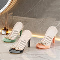 Cheet enterprise Heel Shape Soap Holder Shoe Shaped Soap Box, Self Draining Soap Dish, Soap Holder Universal Kitchen & Bathroom