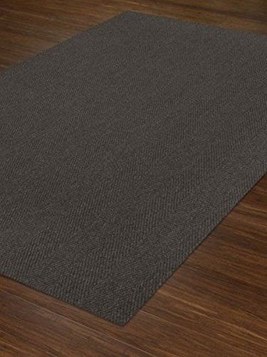 Dalyn Rugs Monaco Sisal Area Rug, 8' X 10', Charcoal