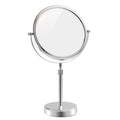 Nicesail Makeup Mirror Tabletop 8 Inch Double-Sided with 7X Magnification, Magnifying Mirror with Pedestal for Shaving Mirror, H