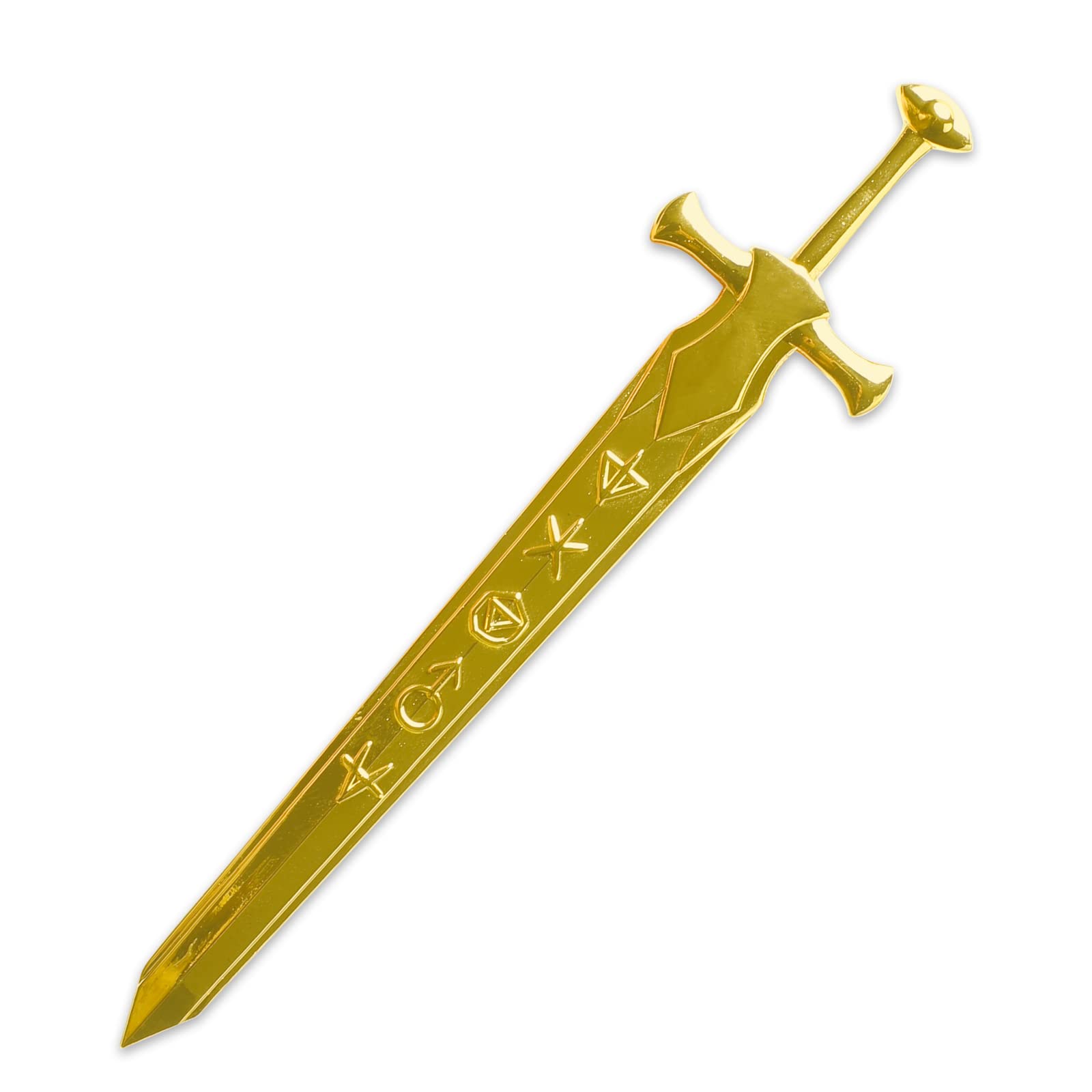Golden Metal Letter Opener Office Letter Opener Knife Metal Plated Envelope Opener Ergonomic Grip Handle Practical Ornamental Le
