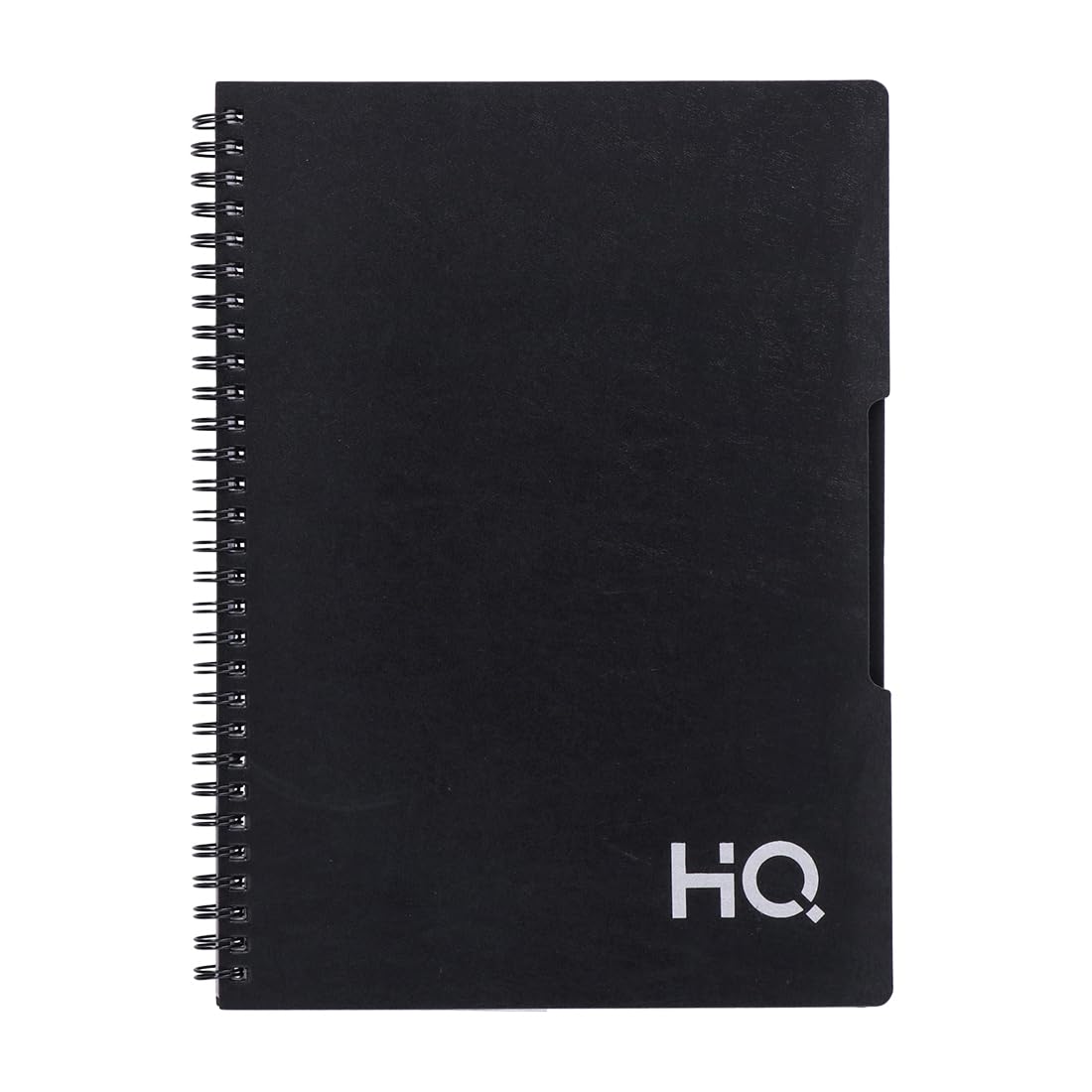 Navneet Youva | Single Subject Wiro Binding Office Spiral Notebook for Personal and Office Use | B5 Size - 25 cm x 17 cm | Black