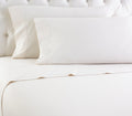 Shavel Home Products Micro Flannel Sheet Set, Queen, Ivory