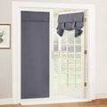 Ryb Home Back Door Curtains Blackout, Privacy Thermal Insulating Tricia Door Window Curtains For Kitchen French Door Sidelight D