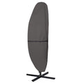 Ultcover Patio Parasol 600D Waterproof Outdoor Offset Banana Style Umbrella Cover - Fits Cantilever Offset Umbrella 7.5-11.5 Fee