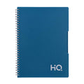 YOUVA Navneet Spiral Wiro Bound Single Subject Notebook |17.6X25 Cm |Single Line |160 Pages |Blue