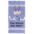 LOGOVISION South Park Towelie Wanna Get High Officially Licensed Beach Towel 30 X 60