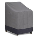 Easy-Going Heavy Duty Outdoor Stackable Chair Cover, Waterproof Patio Chair Cover, Windproof Outdoor Furniture Cover With Air Ve