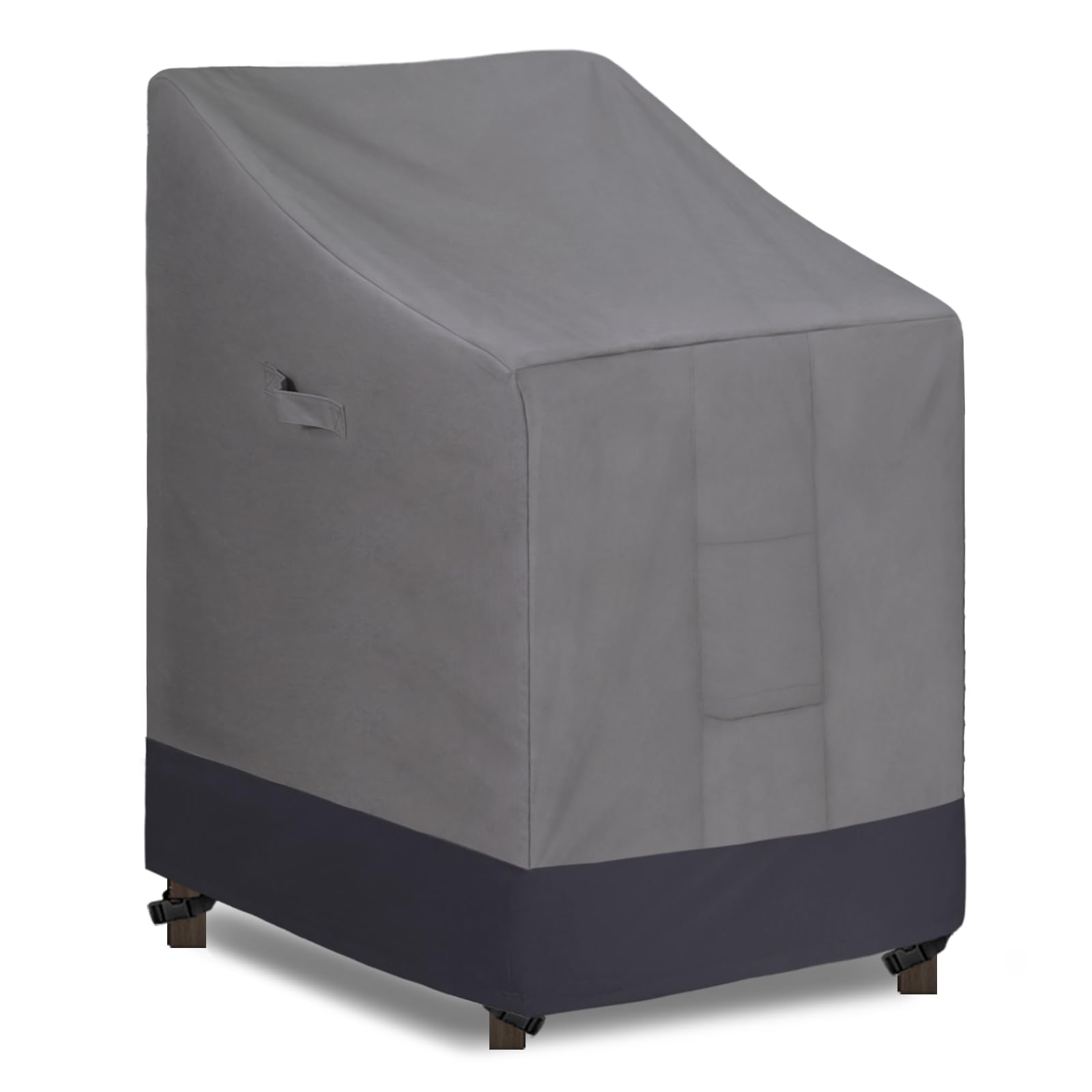 Easy-Going Heavy Duty Outdoor Stackable Chair Cover, Waterproof Patio Chair Cover, Windproof Outdoor Furniture Cover With Air Ve