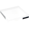 Plymor Clear Polished Acrylic Square Display Block, 1'' H x 6'' W x 6'' D