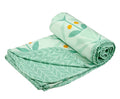 BSB HOME Pure Cotton 120 GSM Reversible Soft Lightweight Printed Single Bed Blanket/AC Dohar/Skin Friendly Dohar152 x 225 cmBe