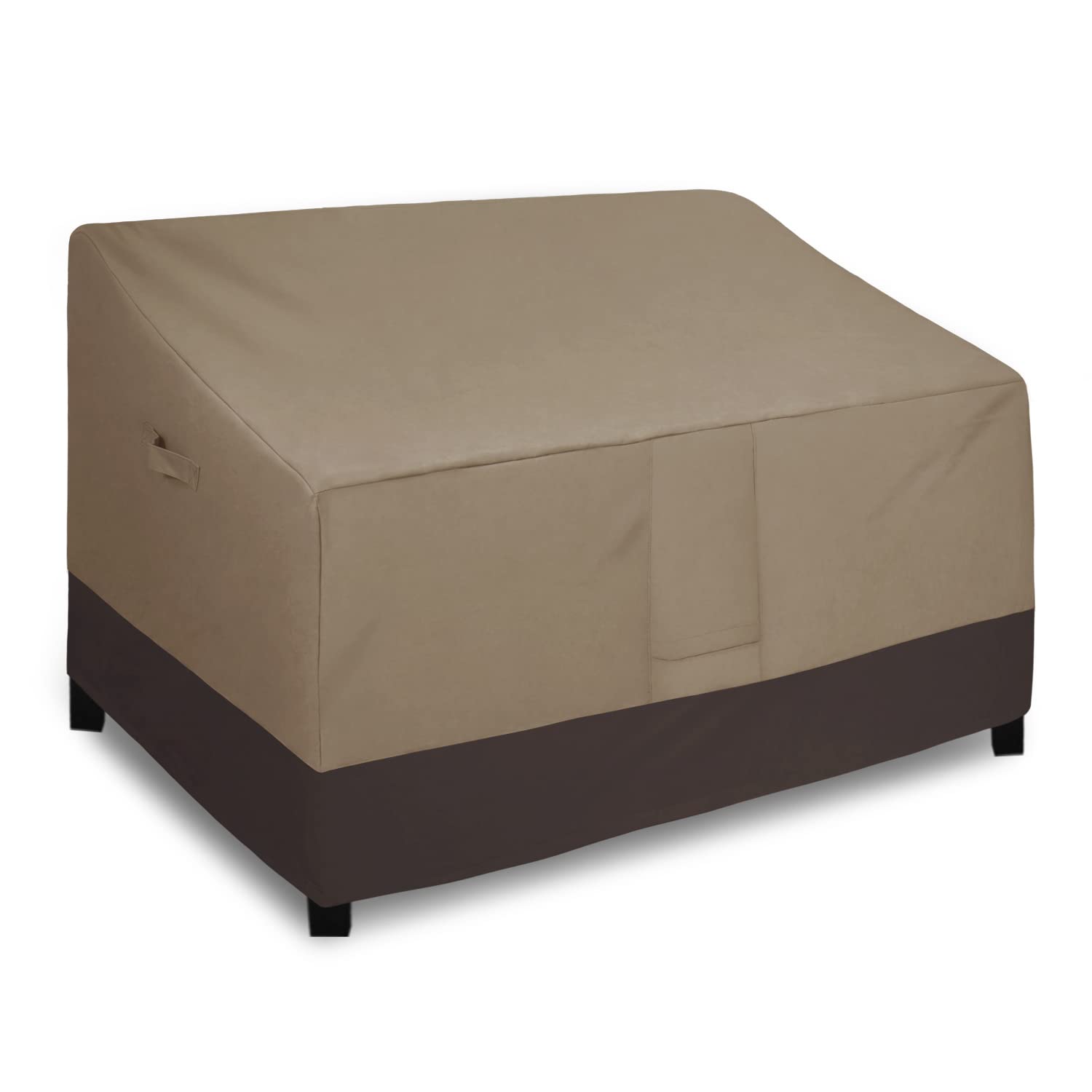 Easy-Going Waterproof Outdoor Couch Cover, Heavy Duty 3-Seater Patio Sofa Cover, Winchdproof Outdoor Furniture Cover With Air Ve