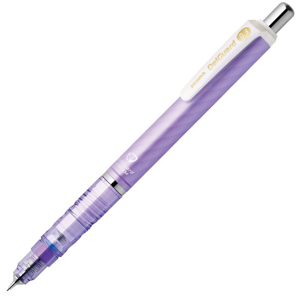 Zebra Mechanical Pencil, Del Guard, 0.3Mm, Luminous Violet (P-Mas85-Lmv)