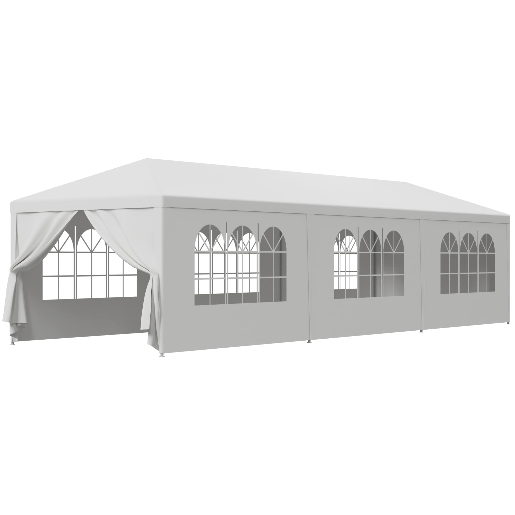 Bbbuy 10X30 Outdoor Canopy Tent With Removable Sidewalls Gazebo Shelter Pavilion For Backyard Bbq Camping Picnic Parties Wedding