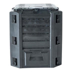 Alfresco Home Urban Compgreen Resin Outdoor Composter in Black Rust