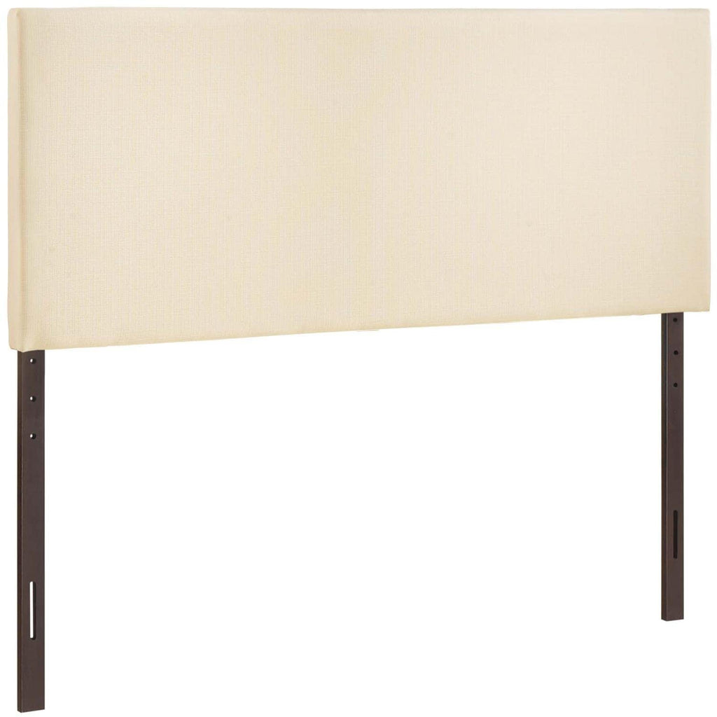 CasaFoyer  Region Linen Fabric Upholstered King Headboard | Luxurious & Serene Upgrade for Your Bed