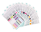 Talia Discbound Notebooks, Planner, Customizable, (Xbounce Maroon W/Pink Discs, Letter (8.5In X 11In))
