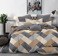 Sitting Style? 400Tc 1 Reversible Comforter Super King Size108 X 108 Both Side Same Print 1 Bedsheet King Size 108 * 108 Inches 