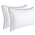 Opposy Bed Pillows For Sleeping 2 Pack Medium Firm, Queen Size Set Of 2, Cooling Pillows Hotel Quality With Premium Soft Down Al