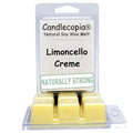 Limoncello Crme Strongly Scented Hand Poured Vegan Wax Melts, 12 Scented Wax Cubes, 6.4 Ounces in 2 x 6-Packs