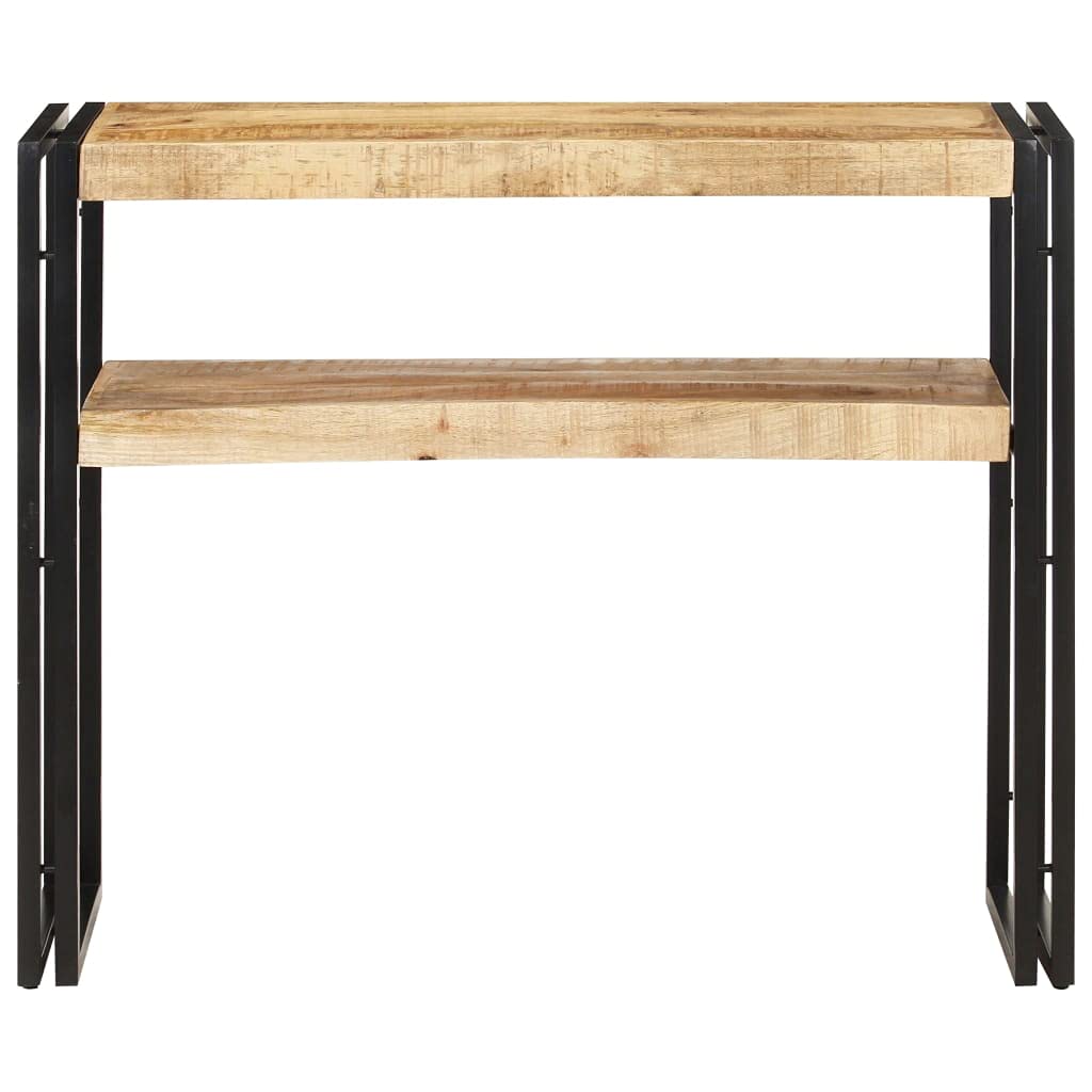 Console Table 35.4&quot;x11.8&quot;x29.5&quot; Rough Mango Wood