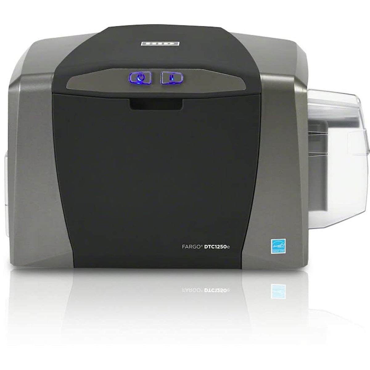Fargo Dtc1250E Single Sided Id Card Printer,Black