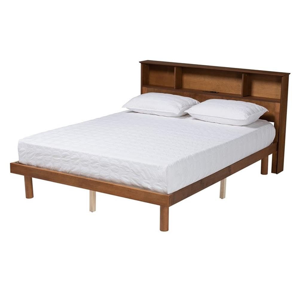 Baxton Studio Lochlan Platform Bed - Thumbnail 4
