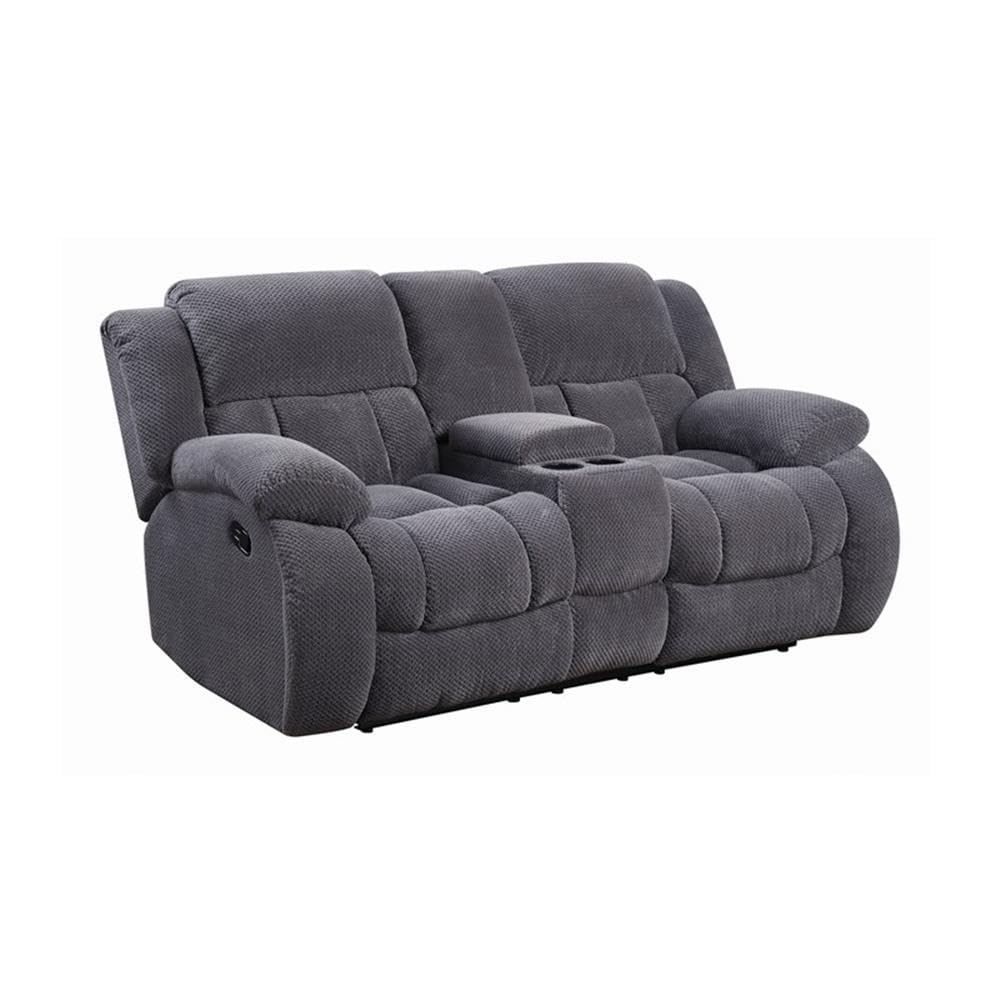 Coaster Weissman 3-Piece Motion Sofa Set, Grey