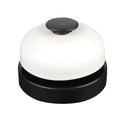 ECOMISTIQ Front Dishes Table Bell Smooth Busy Board Bell Toy for Service Hotel Restaurants Black|Toys & Hobbies | Educational | 