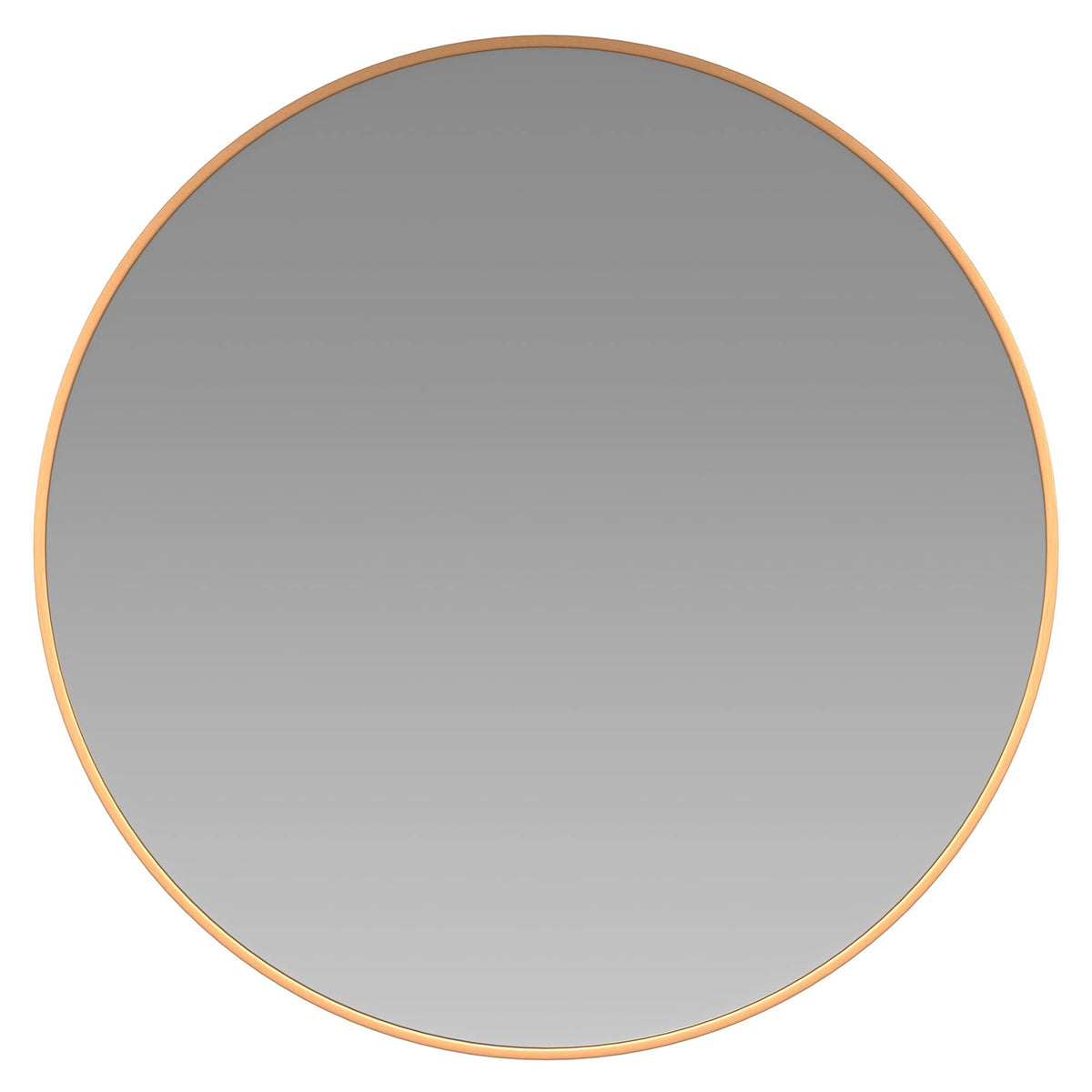 Flash Furniture Large Round Wall Mirror - Gold Circle Accent Mirror - 30&quot; Vanity Mirror - For Bathroom, Vanity, Entryway, Dining Room, & Living Room