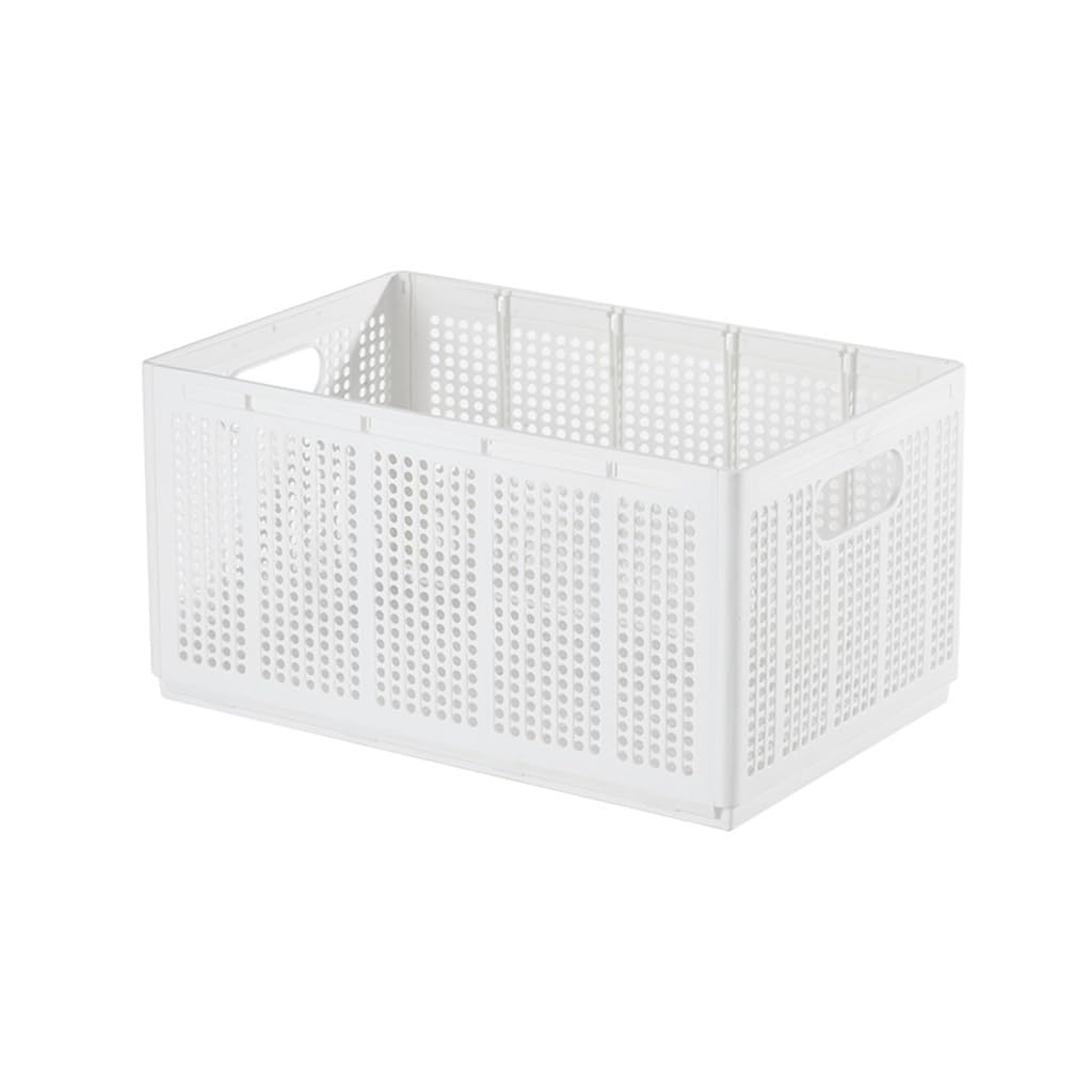 ECVGHD Closet Storage Bins with Handles Wardrobe Organizers for Small Items Stacked Drawer Storage Basket Folded Organized
