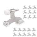 Homotek 20 Pack Hinge Pin Door Stopper, Hinge Stops For Top Of Door, Adjustable Deluxe Heavy Duty Door Stop 2-1/2X1-3/4 Inch, Wi