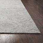 Rizzy Home Alora Decor London 3' X 5' Trellis Beige/Gray/Rust/Blue Hand-Tufted Area Rug
