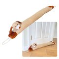 Evelots Under Door Dog Draft Stopper - Weighted - Keep Cold Air, Warm Air Out - Odor, Noise, Dust, Wind Blocker - Great for Wind