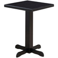 Ram Game Room Square Bar Pub Table 42 Height (Cappuccino)