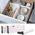 Mann MartAdjustable Drawer Dividers: Organize Kitchen, Bathroom & Office Drawers  Expandable & Retractable Storage Partitions Fo