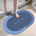 Regxtoy Large Bathroom Mat WaterAbsorbing Silicone Baby Bath Mat Rubber Bath Mat Bathroom Rug Floor mat Floor AntiSlip Doormat