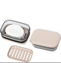 Soap Holder 1 Pack, Travel Soap Container with Lid, Travel Size Toiletries, Portable Bar Soap Holder, Soap Box, Soap Dish for Tr