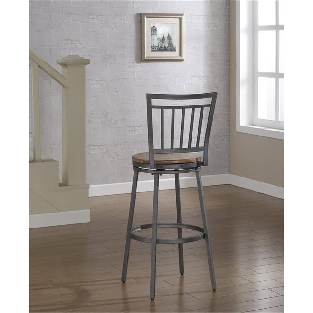 American Woodcrafters Filmore Bar Stool - Thumbnail 4