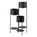 Summerfield Terrace 10018721 3-Tier Barrel Bucket Plant Stand, Multicolor
