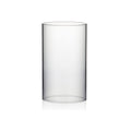 WGVI Hurricane Candle Holder Sleeve, Wide 4.7'', Height 8'', Clear Glass Cylinder Open Both Ends, Chimney Tube, Open Ended Candl
