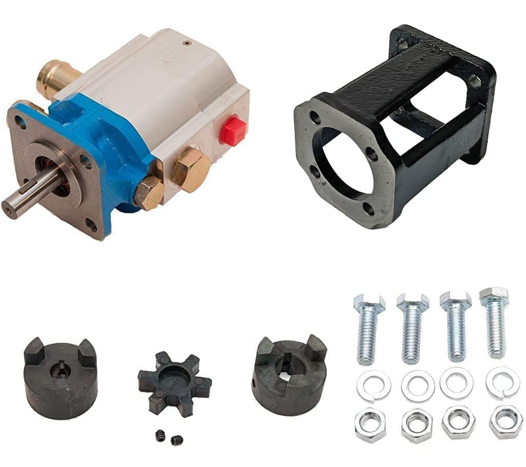 Tooltuff Log Splitter Build Kit: 11 Gpm Pump, Coupler, Mount, Bolts, Huskee, Speeco, Etc (For 3/4' Engine Crankshaft)