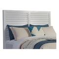 American Woodcrafters Dunescape 63&Quot; W Wood Queen Panel Headboard In White