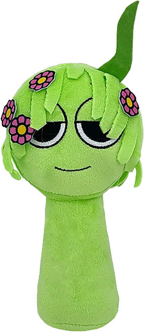 Sprunki Plush,10In Sprunki Game Plush, Realistic Cute Soft Stuffed Animal Doll Pillos Game Fans Boy Girl Kids(Vineria)
