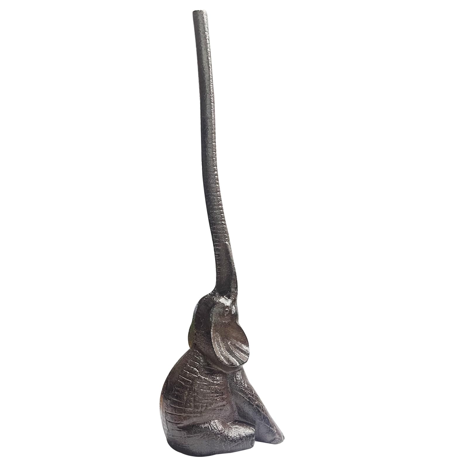 Tsnamay Cast Iron Toilet Tissue Holder,Cat Toilet Paper Holder Decorative Paper Stand for Bathroom or Kitchen Countertop,Elephan
