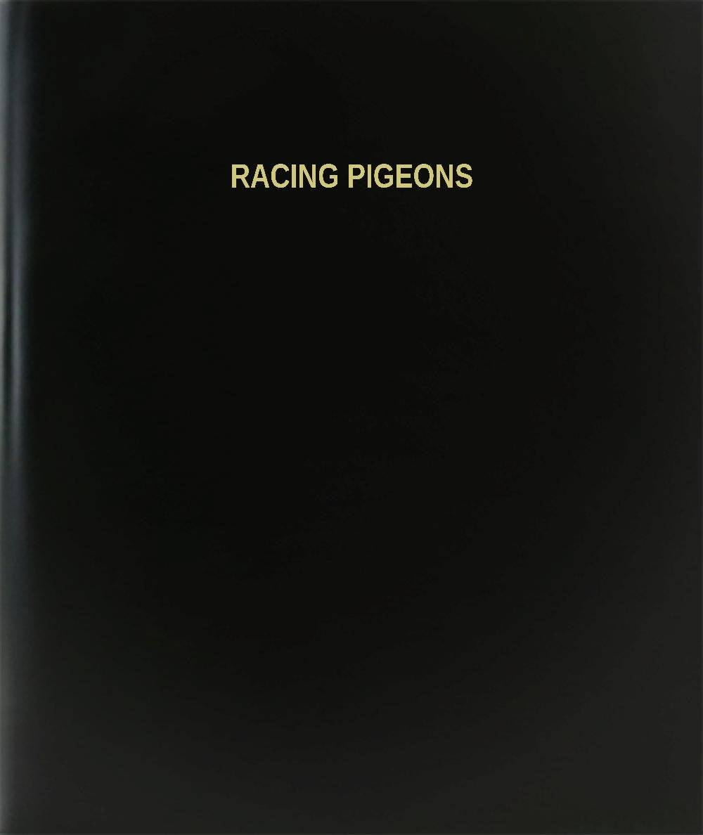 Bookfactory Racing Pigeons Log Book/Journal/Logbook - 120 Page, 8.5'X11', Black Hardbound (Xlog-120-7Cs-A-L-Black(Racing Pigeo